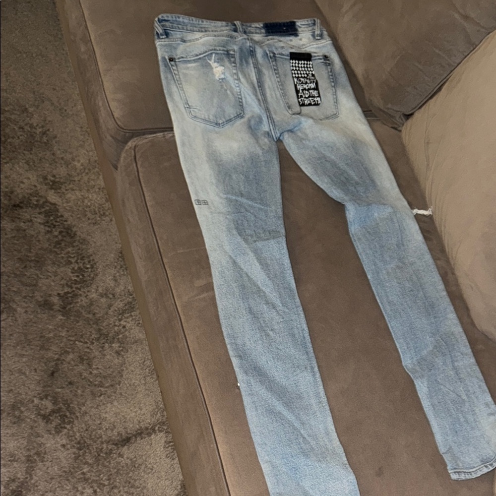 Ksubi light blue Distressed Jeans